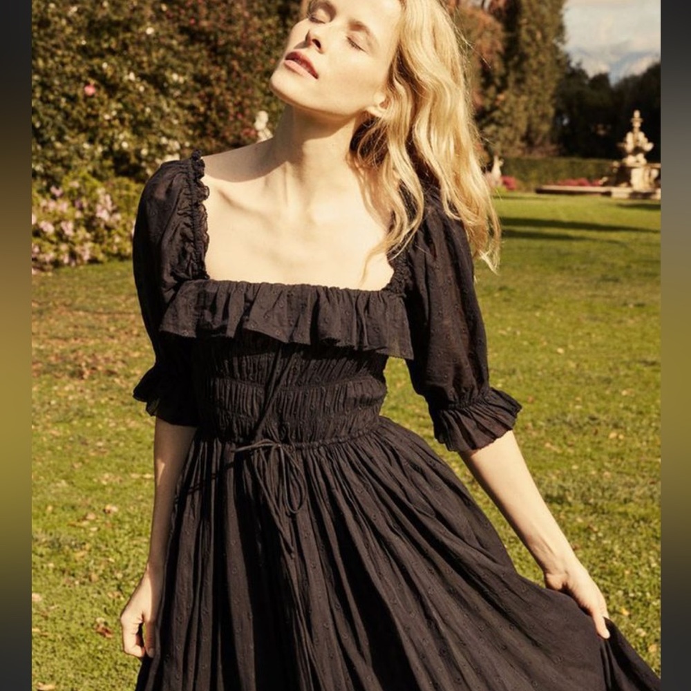 Doen Sol dress in black XS (altered)